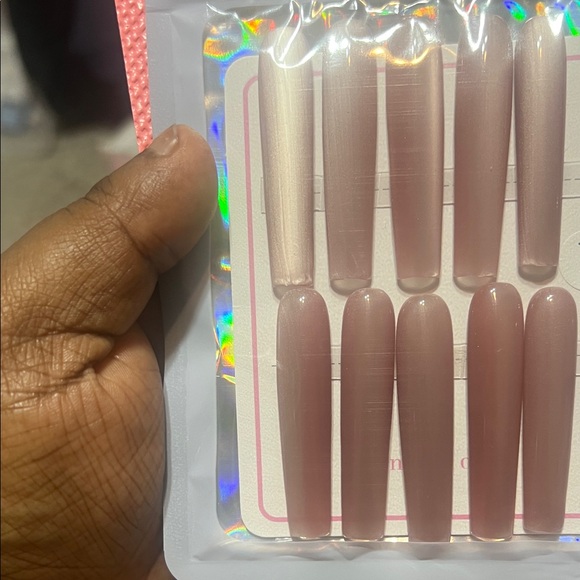 Other - Elegant Pink Press-On Nails